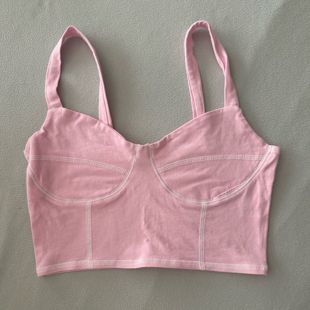 PacSun Light Pink Crop Top!